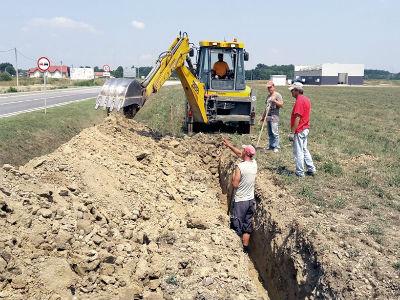 Započela izgradnja vodovodne mreže u poduzetničkoj zoni "Sjever"