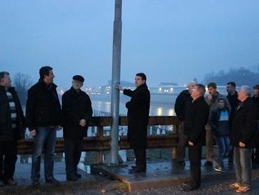 Goražde: Puštena u rad rasvjeta na mostu u Baćcima