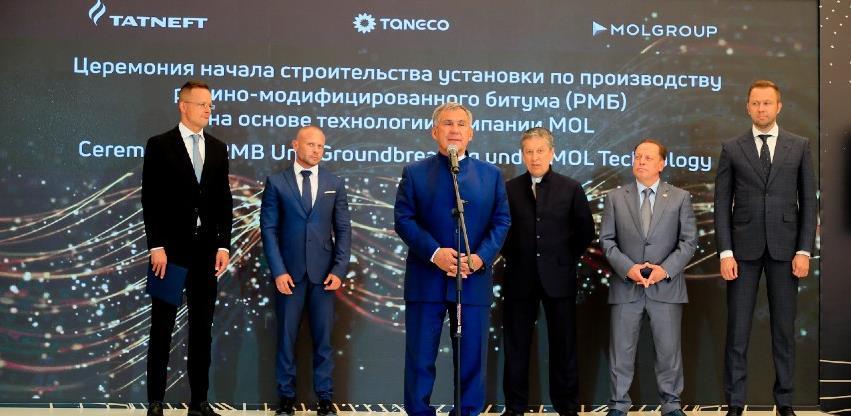 MOL i Tatneft grade novi pogon za proizvodnju bitumena u Rusiji