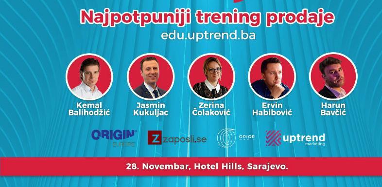 Najpotpuniji trening prodaje ponovo u Sarajevu