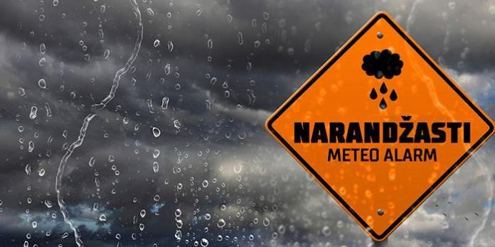 narandžasti meteoalarm