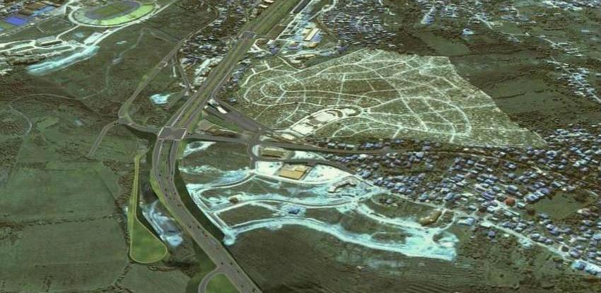 Prve mašine na gradilištu Prve transverzale