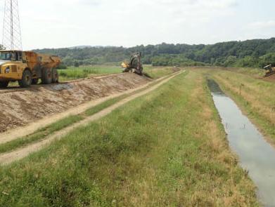 Geokop iz Dervente sanira Zapadni laterarni kanal u Modriči