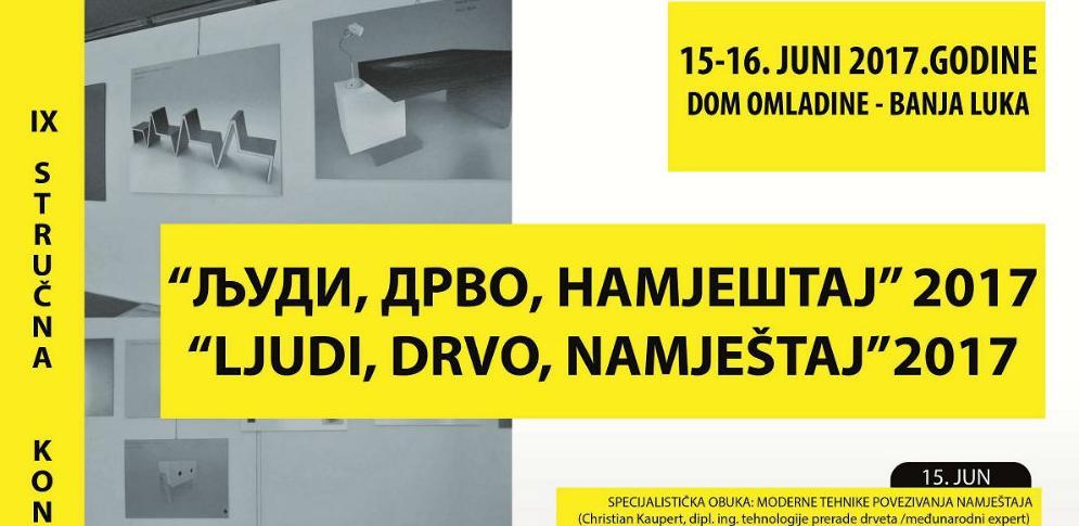 "Ljudi, drvo, namještaj 2017"