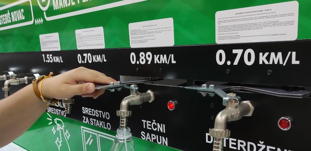 Deterdžent u rinfuzi: Manje plastičnog otpada uz akciju Food Outlet Globusa