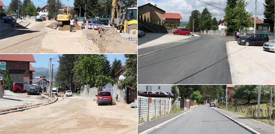 Završeni značajni projekti u cestovnoj infrastrukturi Vogošće, Novog Grada i Ilijaša