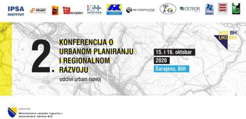 Online Konferencija o urbanom planiranju i regionalnom razvoju 15. i 16. oktobra