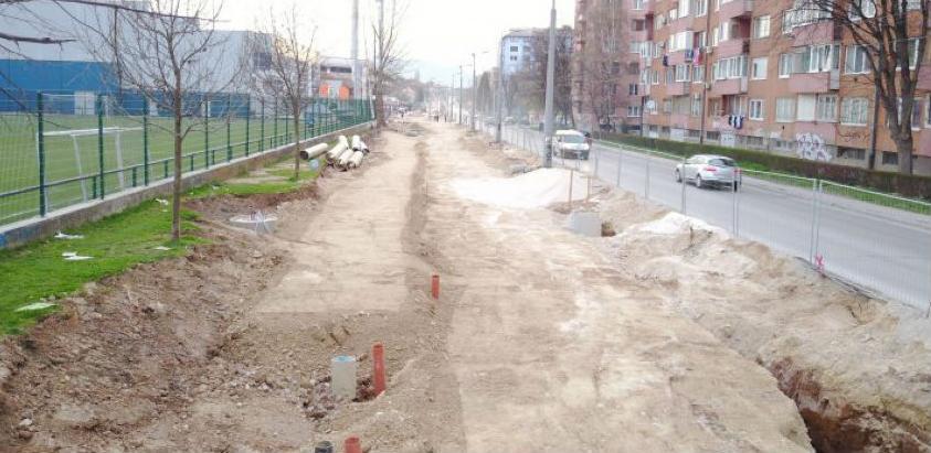 Izgradnja kružnog toka na spoju ulica Hamdije Čemerlića i Zvornička