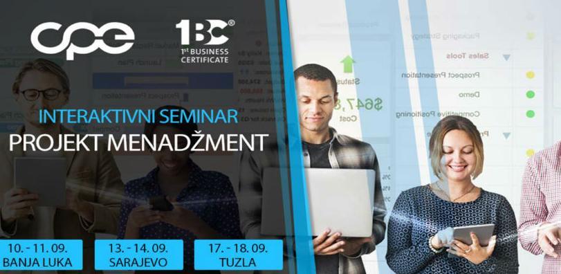 "Projekt menadžment u praksi" - interaktivni seminar