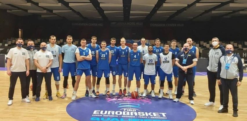 Košarkaši BiH večeras protiv Bugarske