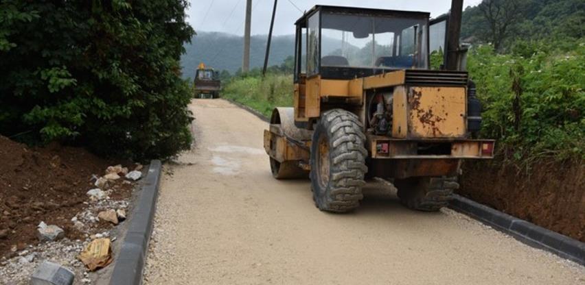 Nastavak radova na izgradnji sekundarne saobraćajnice na grobljima Visoko