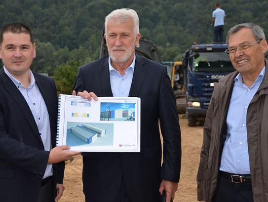 Unioninvest ulaže 1,7 miliona KM u industrijsku zonu Binježevo