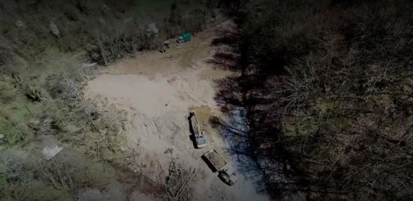 Ekocid kod Foče: Korito bistre planinske rijeke postalo je gradilište