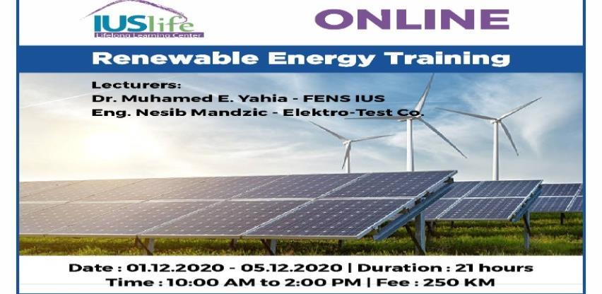 Online Renewable Energy Training