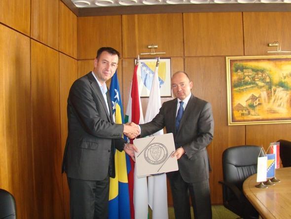 Ambasador Republike Austrije u BiH Martin Pammer u posjeti Jajcu