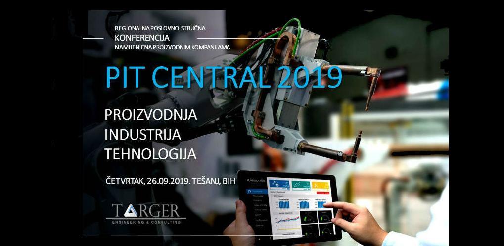 Regionalna PIT CENTRAL 2019 konferencija 26. septembra u Tešnju