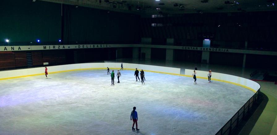 U Sarajevu otvoreno prvo ljetno klizalište u BiH