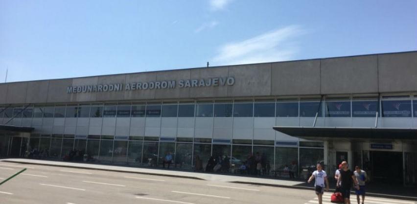 Na aerodromima FBiH promet putnika veći 2,4 posto, tereta manji za 17,3 posto