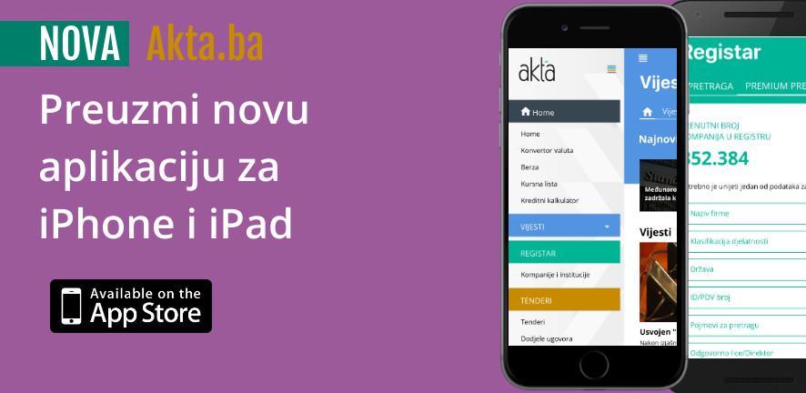 Nova verzija Akta iOS aplikacije dostupna na App Store-u
