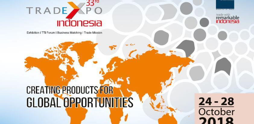 33. Trade Expo Indonesia 2018