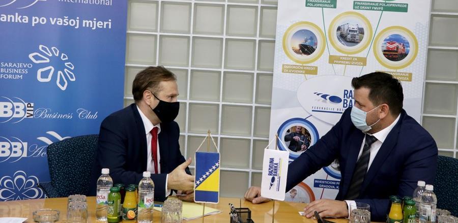 BBI banka potpisala ugovor sa Razvojnom bankom FBiH za učešće u Garancijskom fondu
