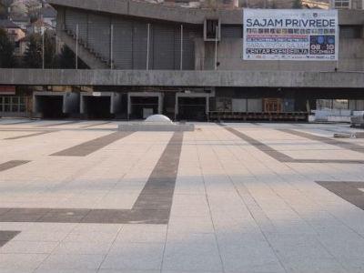 Završetak rekonstrukcije platoa Skenderije u narednim danima