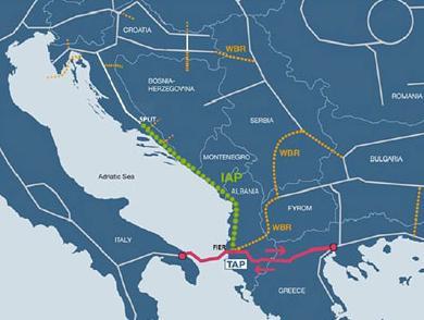 Projekti TAP i IAP dobili podršku četiri zemlje