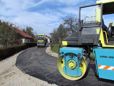 Završeno asfaltiranje puta u MZ Irice