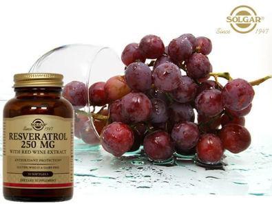 Solgar Resveratrol - Tajna dobrobiti crnog vina
