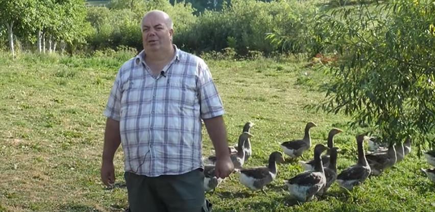 Uzgaja guske na Vlašiću: Ferid za kilogram guščije masti zaradi 300 KM