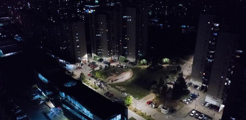 Puštena u funkciju nova javna rasvjeta duž šetališta u A fazi Alipašinog Polja