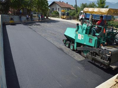 Završni radovi na izgradnji minibuske okretaljke u Briješću