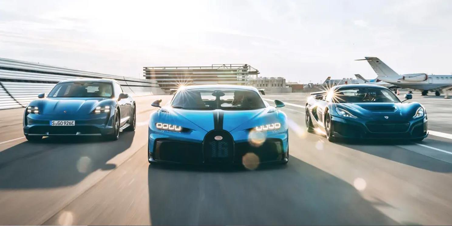 Bugatti Rimac Porsche