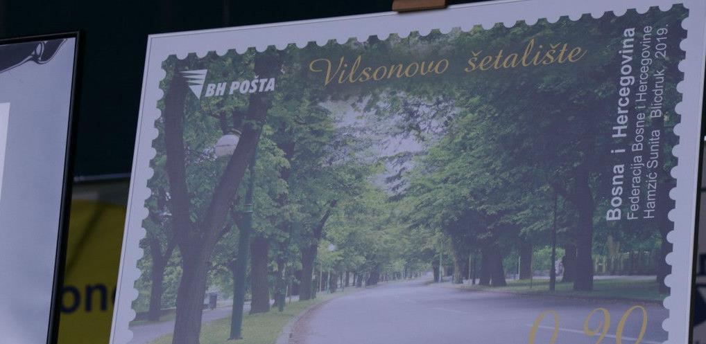 Predstavljena poštanska markica s motivom Vilsonovog šetališta