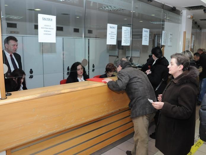 Otvorena šalter sala Općine Centar