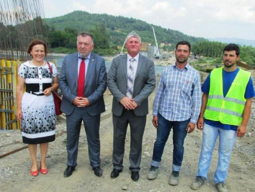 Izgradnja mosta na Drini teče planiranom dinamikom