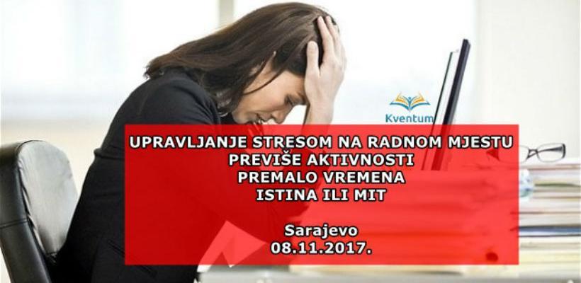 Upravljanje stresom na radnom mjestu