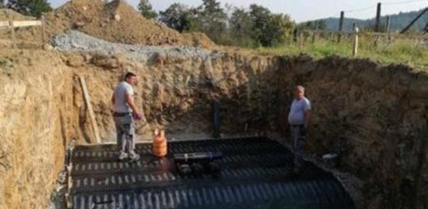 Počela izgradnja rezervoara za vodu u Opsječkom