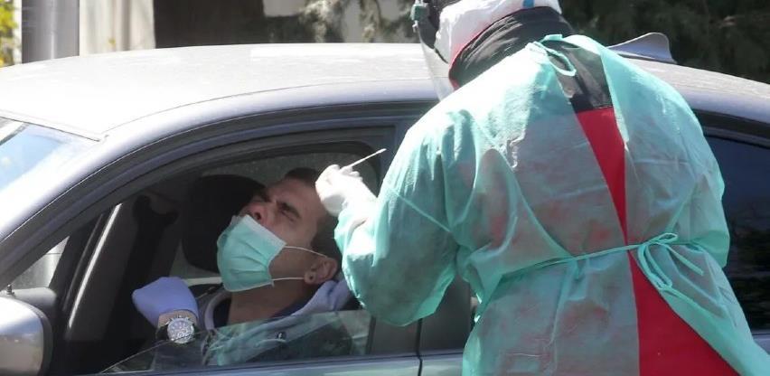 Zagreb: "Drive in" testiranje na koronavirus, brz i pouzdan test
