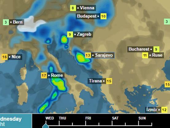 Narandžasto upozorenje: Najavljene još obilnije padavine