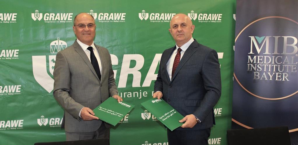 Poslovna saradnja Grawe osiguranja Sarajevo i Medical Institute Bayer Tuzla