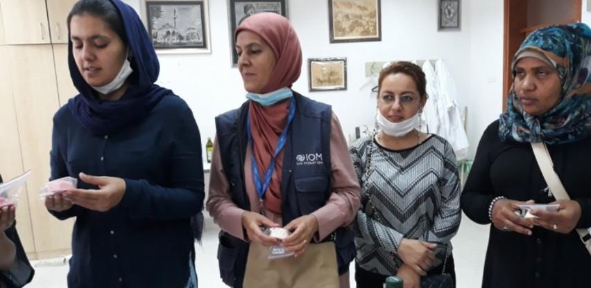Migrantice iz kampa "Ušivak" proizvodit će antibakterijske sapune i maske