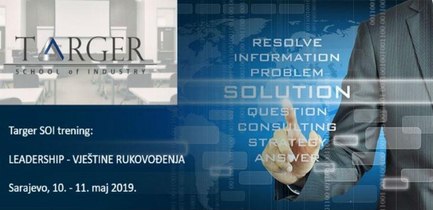 Targer School of Industry trening: LEADERSHIP - VJEŠTINE RUKOVOĐENJA