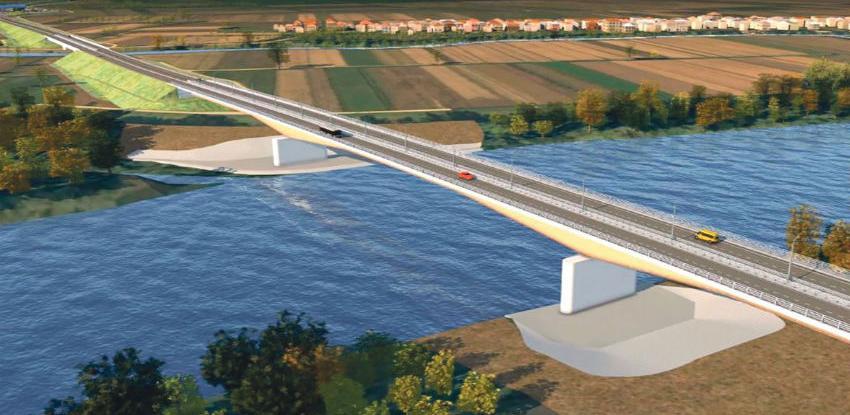 Tokom maja kamen temeljac za most na Savi kod Gradiške