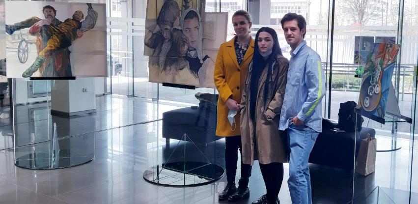 Nastavljena saradnja: Izložbe najboljih studenata ALU u Raiffeisen galeriji