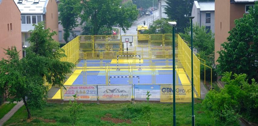 Obnovljeno sportsko igralište u ulici Šefika Dorića na Dobrinji