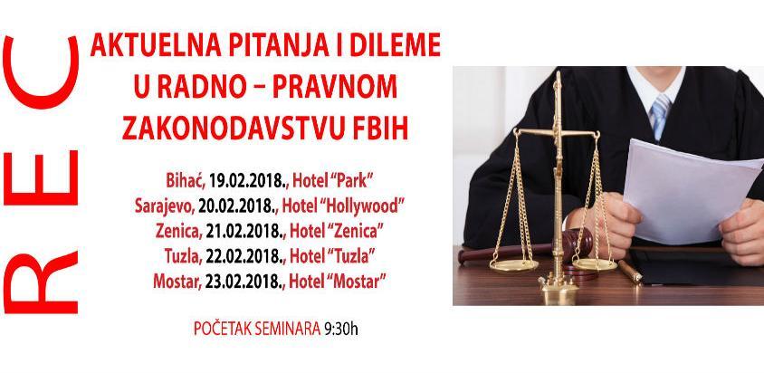 Aktuelna pitanja i dileme u radno – pravnom zakonodavstvu FBiH