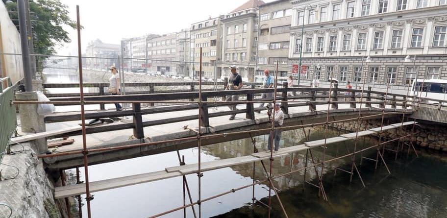 Počela obnova Drvenija mosta