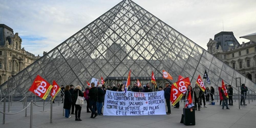 Louvre strke