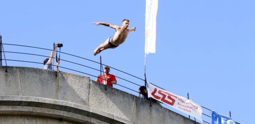 Vedad Bašić pobjednik skokova sa Starog mosta